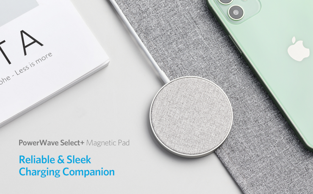 Incarcator Wireless Anker Magnetic Pad pentru iPhone