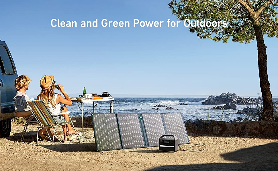 Incarcator solar pliabil Anker 625, 100W, Suport Ajustabil, USB-C, USB-A, compatibil cu PowerHouse